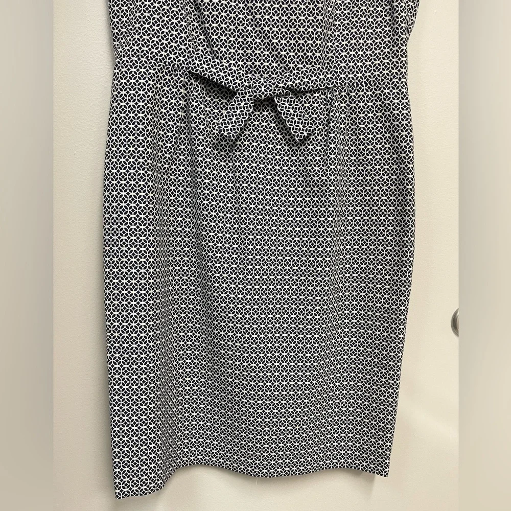 NWT Talbots Bow-Front Patterned Dress - Picture 4 of 15